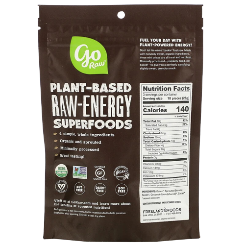 Organic Chocolate Sprouted Cookie