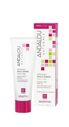 1000 Roses Daily Shade With Spf 18 Facial Lotion