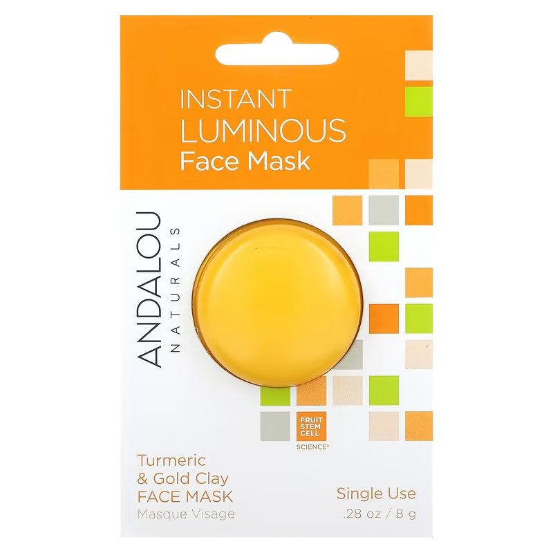 Tumeric & Gold Clay Instant Luminous Face Mask