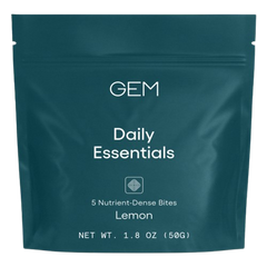 Daily Essentials Nutrient Dense Vitamin Bites - Lemon (5 Bites)