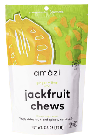 Ginger Lime Jackfruit Chews