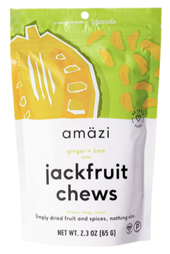 Ginger Lime Jackfruit Chews