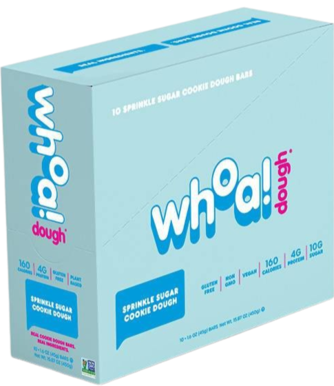 Sprinkle Sugar Cookie Dough Bar (10 CT)