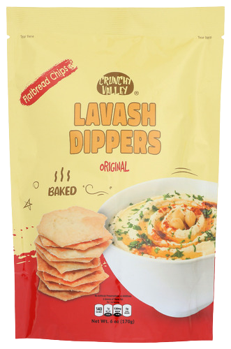 Baked Flatbread Chips