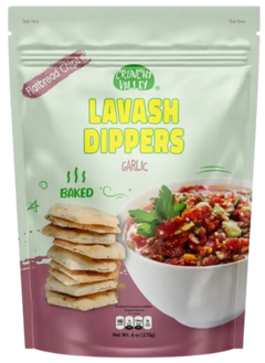 Garlic Flatbread Chips