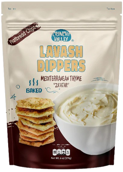 Baked Multigrain Flatbread Chips