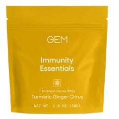 Daily Essentials Nutrient Dense Vitamin Bites - Turmeric Ginger Citrus (5 Bites)
