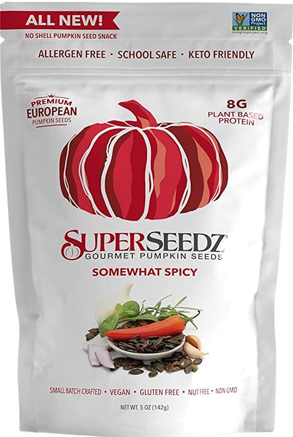 Somewhat Spicy Pumpkin Seeds