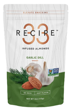 Garlic Dill Infused Almonds