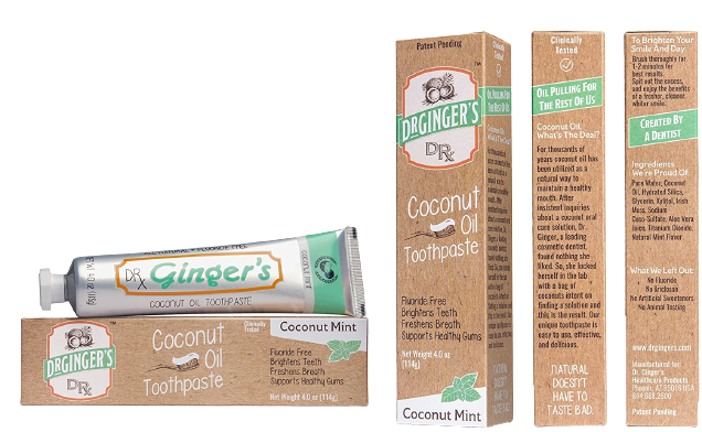 Coconut Oil Toothpaste