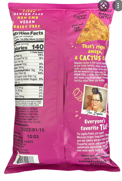 Chipotle Grain Free Tortilla Chips