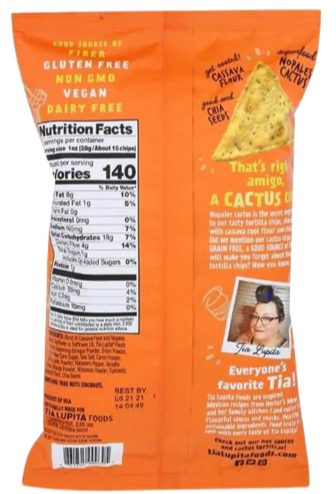 Habanero Grain Free Tortilla Chips