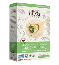 Organic Lemon & Herb Quinoa Crumbs