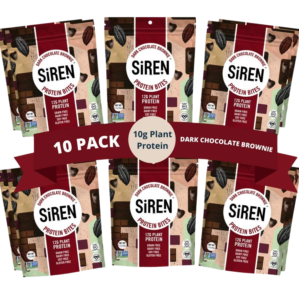 Dark Chocolate Brownie Protein Bites (10 Pack)