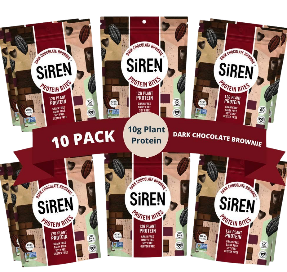 Dark Chocolate Brownie Protein Bites (10 Pack)