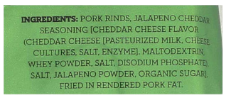 Chicharrones Jalapeno & Cheddar