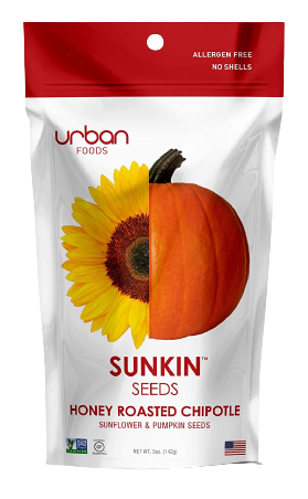 Honey Roasted Chipotle Sunflower And Pumpkin Seeds
