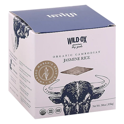 Organic Cambodian Jasmine Rice