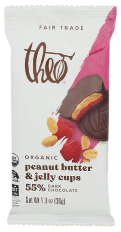 Chocolate Peanut Butter & Jelly Cups Organic