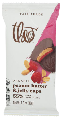 Chocolate Peanut Butter & Jelly Cups Organic