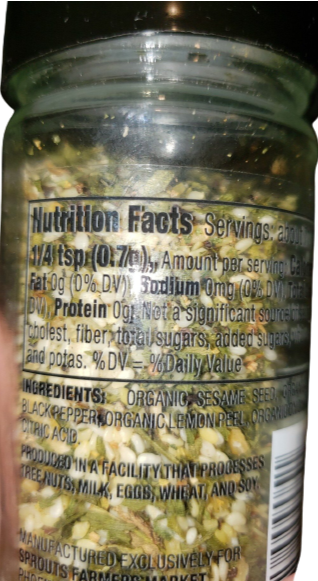 Garlic & Herb Seasoning Salt Free