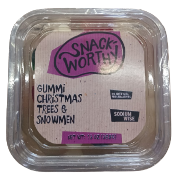 Christmas Trees & Snowmen Gummies