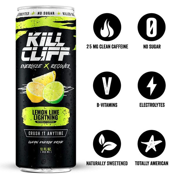 Lemon Lime Energy & Recovery Drink (12 Pack)