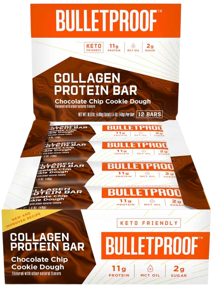 Cookie Dough Collagen Protein Bar (12 Pack)