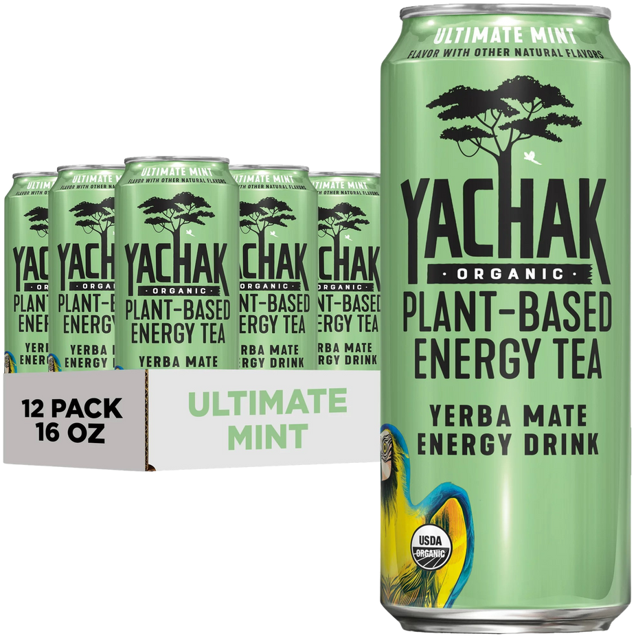Organic Ultimate Mint Yerba Mate Tea (12 Pack)