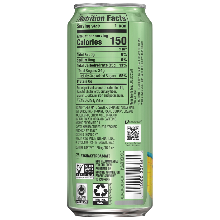 Organic Ultimate Mint Yerba Mate Tea (12 Pack)