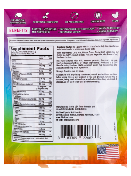 Rainbow Twist Hydration Powder 16Pc