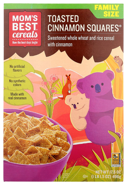 Toasted Cinnamon Squares Cereal