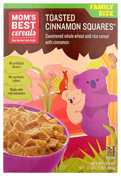 Toasted Cinnamon Squares Cereal