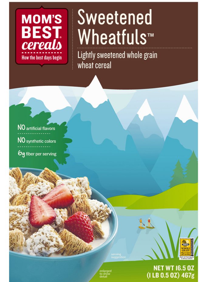 Natural Sweetened Wholegrain Wheat Cereal