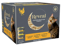 Chicken Selection Multipack Cat Food (12 Cans)