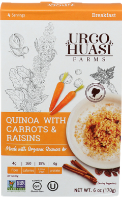Quinoa With Carrots And Raisins