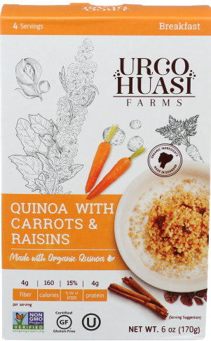 Quinoa With Carrots And Raisins