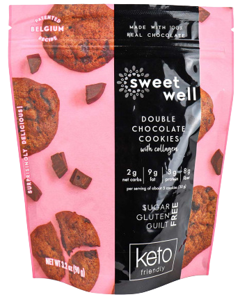 Double Chocolate Keto Cookies
