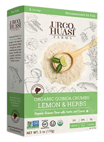 Lemon Herb Quinoa Crumbs
