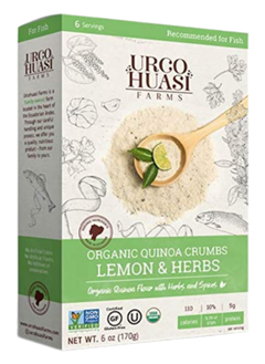 Lemon Herb Quinoa Crumbs