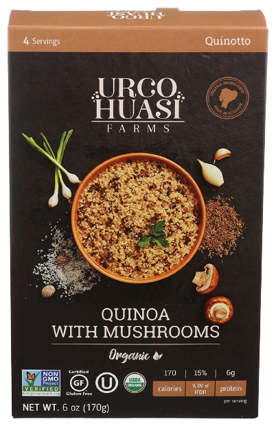 Quinoa With Mushrooms
