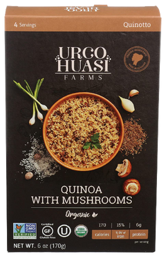 Quinoa With Mushrooms