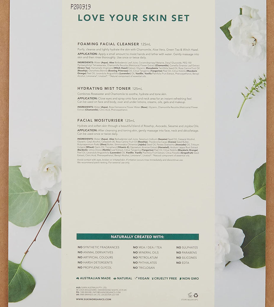 Skincare Gift 3 Piece Set