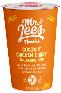 Chicken Curry Soup With Rice Noodle