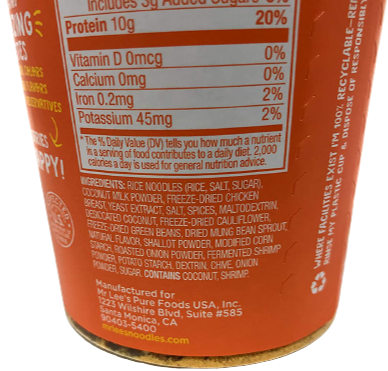 Chicken Curry Soup With Rice Noodle