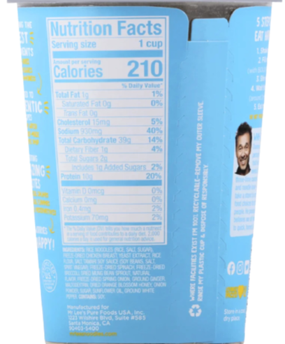 Tai Chili Chicken Soup With Rice Noodle