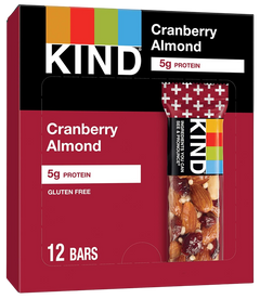 Cranberry Almond Plus Bar (12 Pack)