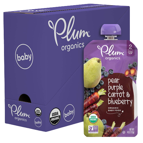 Blueberry Pear Baby Food (6 Pack)