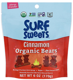 Organic Cinnamon Bears Candy