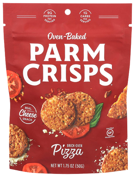 Mini Parmesan Pizza Crisps